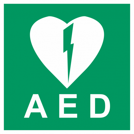 AED stickers