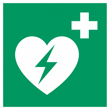 Automatische externe defibrillator (AED) bordjes