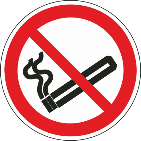 Roken verboden bordjes