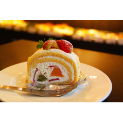 Cakegebak - Foto op plexiglas