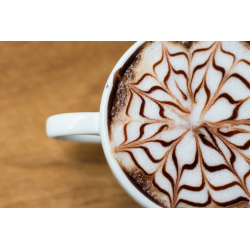 Cappuccino - Foto op plexiglas
