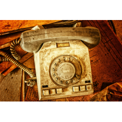 Telefoon - Foto op plexiglas