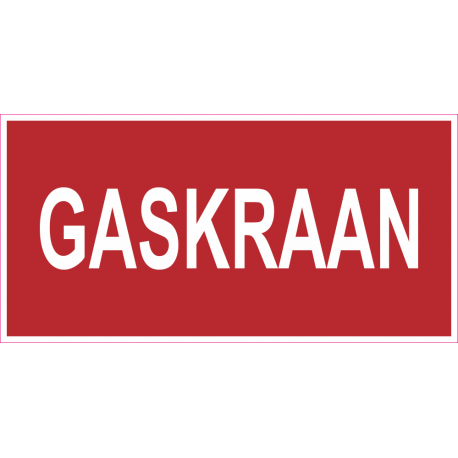 Gaskraan stickers