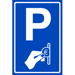 Betaald parkeren stickers