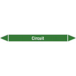 'Circuit' leidingmarkering stickers