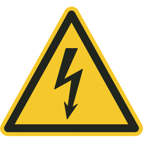 Gevaarlijke elektrische spanning stickers