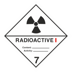 ADR 7 'Radioactive I' borden
