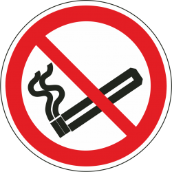 Roken verboden stickers