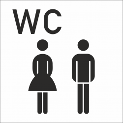 Gezamenlijke wc stickers (met achtergrond)