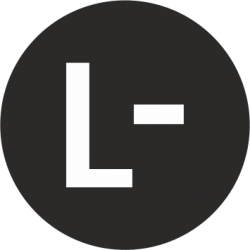 “L- negatieve gelijkstroom geleider” stickers