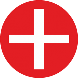 “Plus symbool” (rood) stickers
