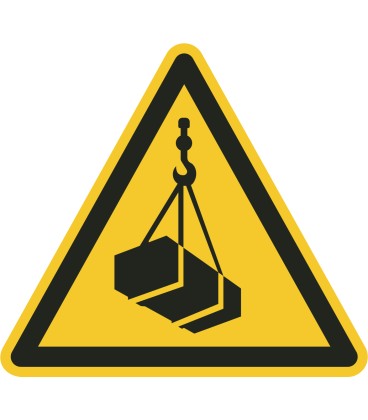 Hangende last vloerstickers