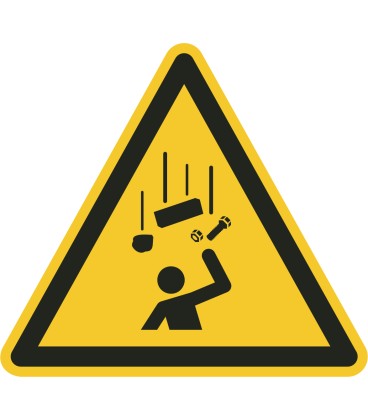 Vallende voorwerpen vloerstickers