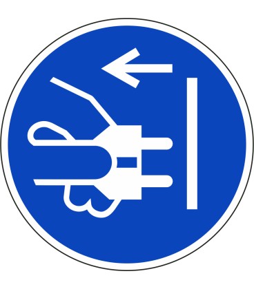 Stekker uit stopcontact trekken stickers