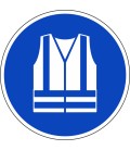 Veiligheidsjas (high visibility) verplicht stickers