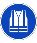 Veiligheidsjas (high visibility) verplicht stickers