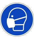 Mondkapje verplicht stickers
