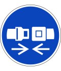 Veiligheidsriem verplicht stickers