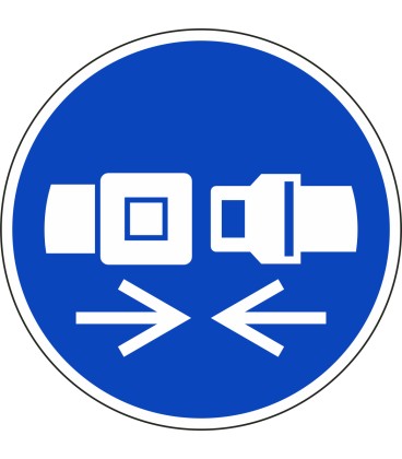 Veiligheidsriem verplicht stickers