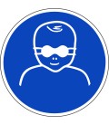 Oogbescherming kinderen verplicht stickers