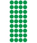 Markeringsstickers rond 20 mm op vel (36 stuks)