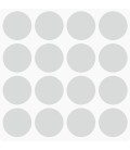 Markeringsstickers rond 30 mm op vel (16 stuks)