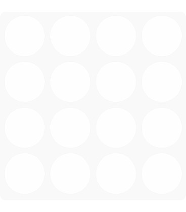 Markeringsstickers rond 30 mm op vel (16 stuks)