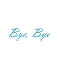 Interieurstickers 'Bye Bye'