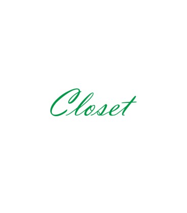 Interieurstickers 'Closet'