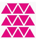 Markeringsstickers driehoek 35 mm op vel (15 stuks)