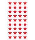 Markeringsstickers ster 20 mm op vel (36 stuks)
