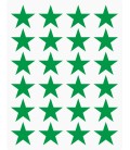 Markeringsstickers ster 25 mm op vel (24 stuks)