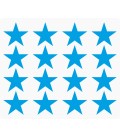 Markeringsstickers ster 30 mm op vel (16 stuks)