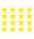 Markeringsstickers ster 30 mm op vel (16 stuks)
