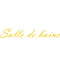 Interieurstickers "Salle de bains"
