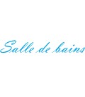 Interieurstickers 'Salle de bains'