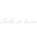Interieurstickers "Salle de bains"