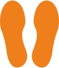 Voetstappen sticker
